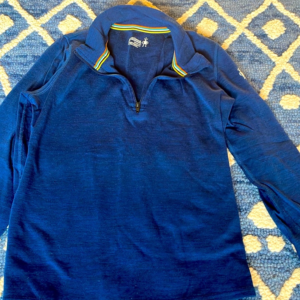 Smartwool kids XL half zip